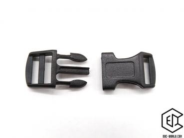 Klickschnalle schwarz 20 mm
